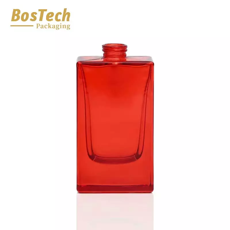 buy red glass perfume bottles