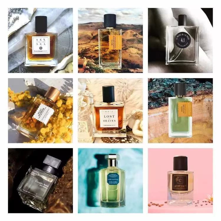 luxury perfume spary bottle material