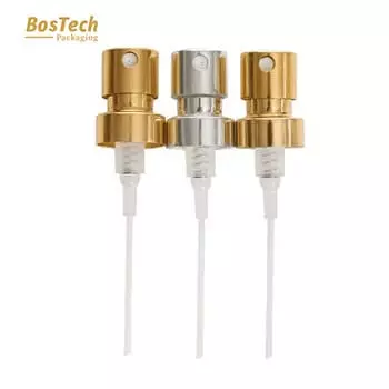 luxury perfume spary bottles pump types