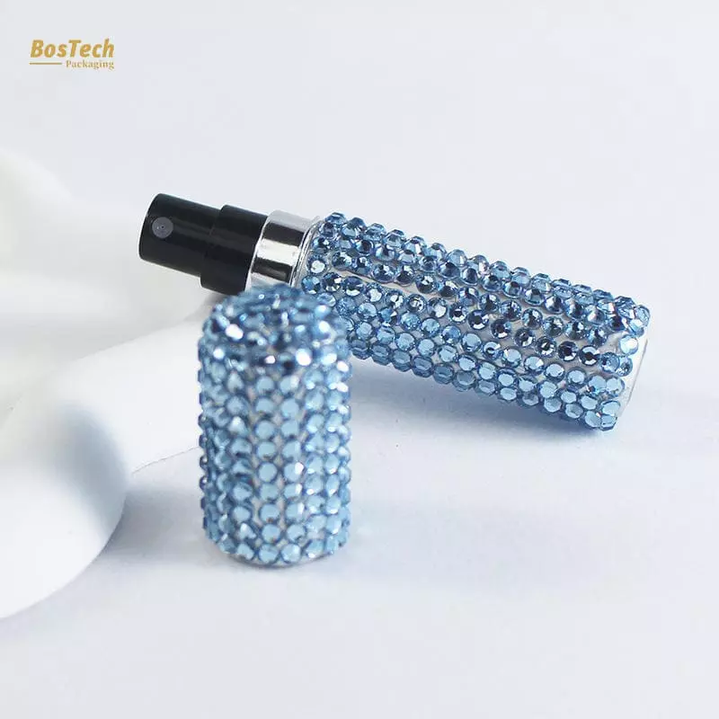 ultra-luxury diamond perfume spary bottle