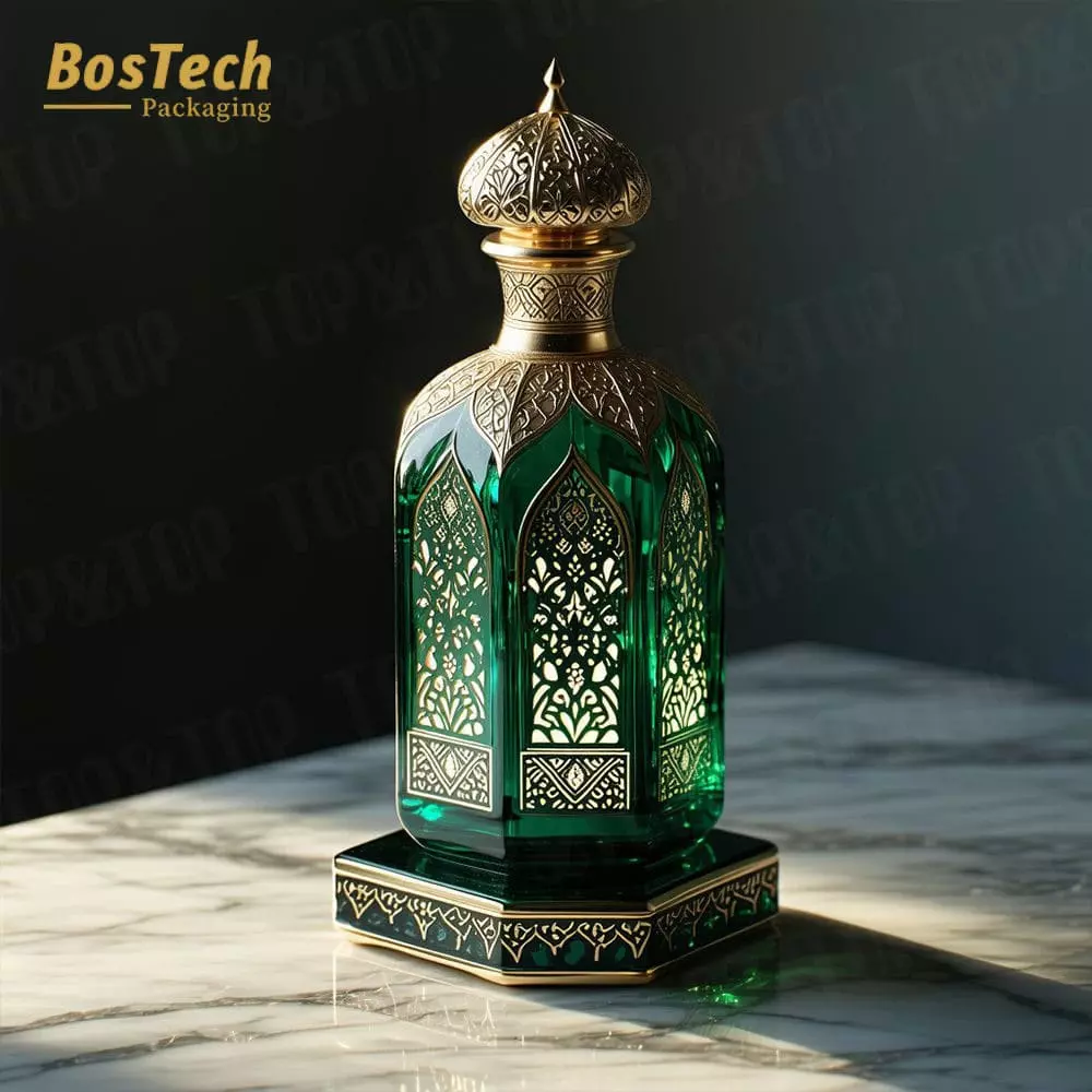 vintage glass perfume bottles