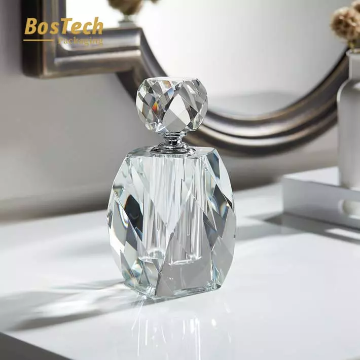 wholesale bulk crystal glass perfume bottle